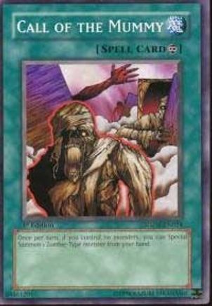 Call of the Mummy (SDZW-EN024) - Structure Deck: Zombie World 1st Edition