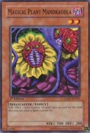 Magical Plant Mandragola (SDSC-EN012) - Structure Deck: Spellcaster's Command 1st Edition