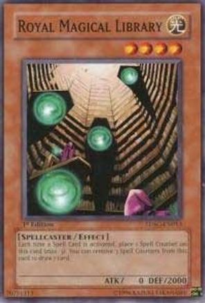 Royal Magical Library (SDSC-EN013) - Structure Deck: Spellcaster's Command Unlimited