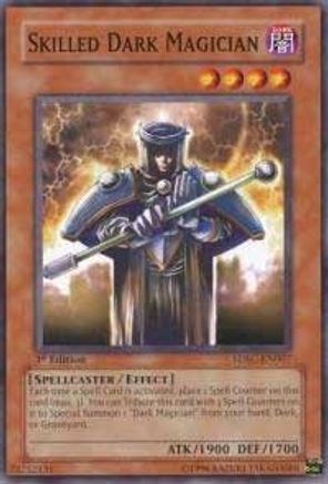 Skilled Dark Magician (SDSC-EN007) - Structure Deck: Spellcaster's Command 1st Edition