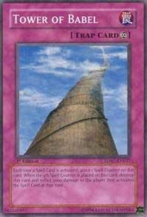 Tower of Babel (SDSC-EN037) - Structure Deck: Spellcaster's Command 1st Edition