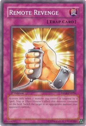 Remote Revenge (DP08-EN024) - Duelist Pack 8: Yusei Fudo 1st Edition