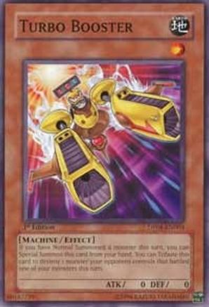 Turbo Booster (DP08-EN003) - Duelist Pack 8: Yusei Fudo 1st Edition