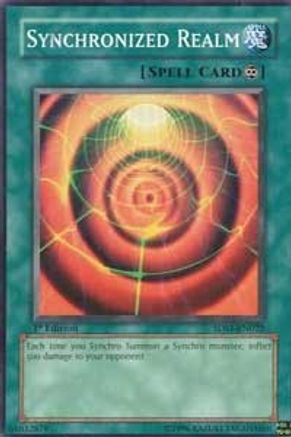 Synchronized Realm (5DS1-EN022) - 5D's 2008 Starter Deck 1st Edition