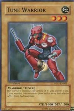 Tune Warrior (5DS1-EN001) - 5D's 2008 Starter Deck 1st Edition