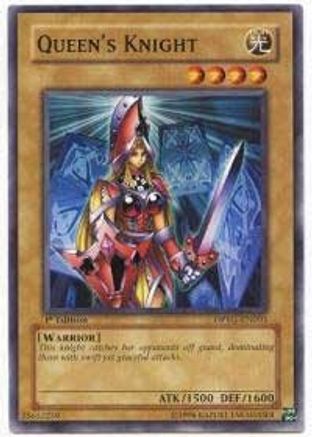 Queen's Knight (DPYG-EN003) - Duelist Pack: Yugi 1st Edition