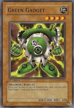 Green Gadget - DPYG-EN012 - Duelist Pack: Yugi Unlimited