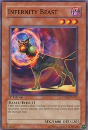 Infernity Beast (ANPR-EN012) - Ancient Prophecy 1st Edition