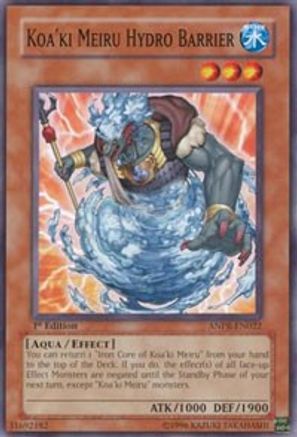 Koa'ki Meiru Hydro Barrier (ANPR-EN022) - Ancient Prophecy 1st Edition