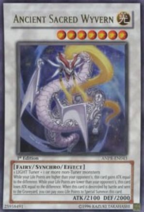 Ancient Sacred Wyvern - ANPR-EN043 - Ancient Prophecy 1st Edition