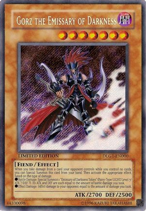 Gorz the Emissary of Darkness (DLG1-EN000) - Dark Legends Limited