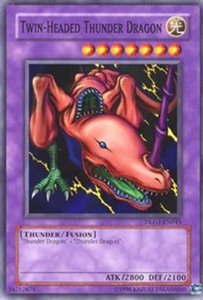 Twin-Headed Thunder Dragon (DLG1-EN043) - Dark Legends Unlimited