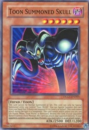 Toon Summoned Skull (DLG1-EN065) - Dark Legends Unlimited