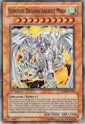 Stardust Dragon/Assault Mode (DP09-EN001) - Duelist Pack 9: Yusei 2 1st Edition