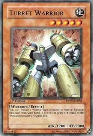 Turret Warrior (DP09-EN003) - Duelist Pack 9: Yusei 2 1st Edition