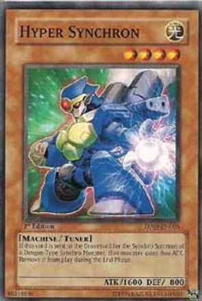 Hyper Synchron (DP09-EN005) - Duelist Pack 9: Yusei 2 1st Edition