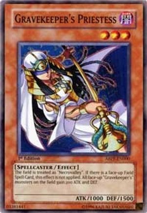 Gravekeeper's Priestess (ABPF-EN000) - Absolute Powerforce 1st Edition