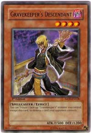 Gravekeeper's Descendant (ABPF-EN028) - Absolute Powerforce 1st Edition