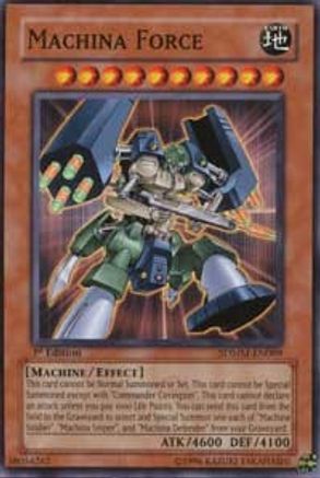 Machina Force (SDMM-EN009) - Structure Deck: Machina Mayhem 1st Edition