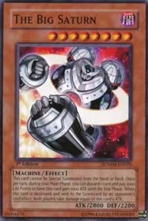 The Big Saturn (SDMM-EN020) - Structure Deck: Machina Mayhem Unlimited