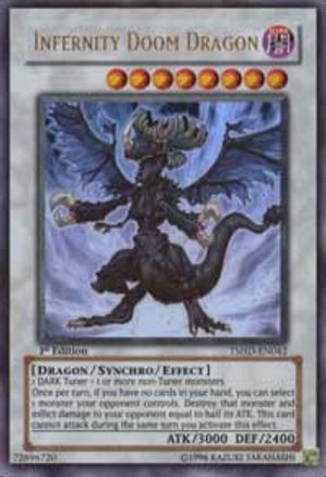 Infernity Doom Dragon (TSHD-EN042) - The Shining Darkness 1st Edition