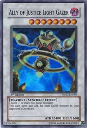 Ally of Justice Light Gazer - TSHD-EN096 - The Shining Darkness 1st Edition