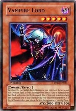 Vampire Lord (DPKB-EN013) - Duelist Pack: Kaiba Unlimited