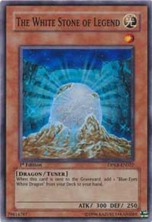 The White Stone of Legend (DPKB-EN022) - Duelist Pack: Kaiba 1st Edition