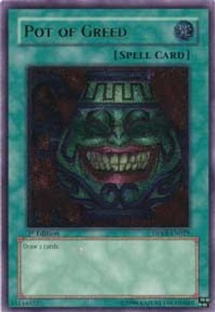 Pot of Greed (UTR) (DPKB-EN029) - Duelist Pack: Kaiba 1st Edition