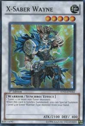 X-Saber Wayne (5DS3-EN042) - Starter Deck: Duelist Toolbox 1st Edition