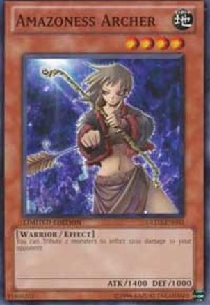 Amazoness Archer - GLD3-EN003 - Gold Series 3 Limited