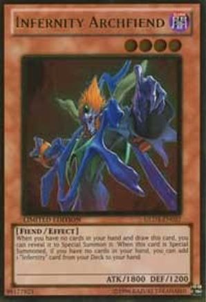 Infernity Archfiend (GLD3-EN027) - Gold Series 3 Limited