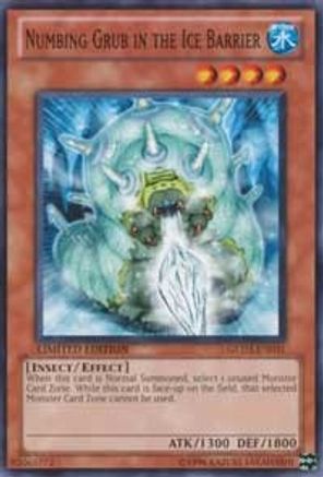 Numbing Grub in the Ice Barrier (GLD3-EN031) - Gold Series 3 Limited