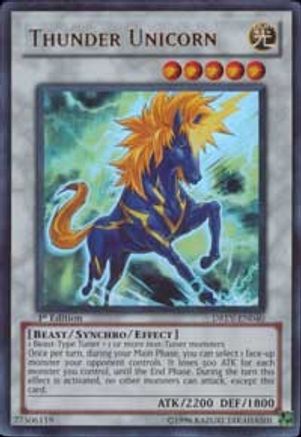 Thunder Unicorn (DREV-EN040) - Duelist Revolution 1st Edition