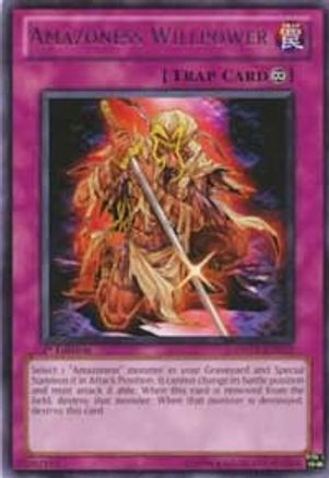 Amazoness Willpower (DREV-EN072) - Duelist Revolution 1st Edition