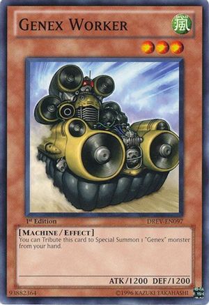 Genex Worker - DREV-EN097 - Duelist Revolution Unlimited