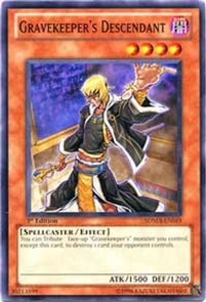 Gravekeeper's Descendant (SDMA-EN019) - Structure Deck: Marik 1st Edition