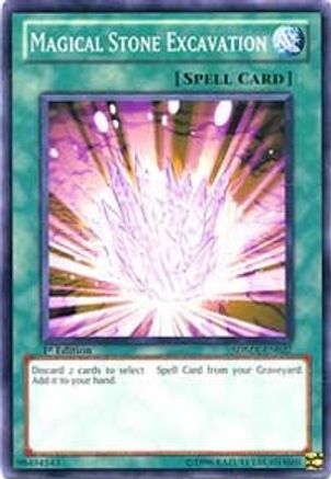 Magical Stone Excavation (SDMA-EN027) - Structure Deck: Marik 1st Edition