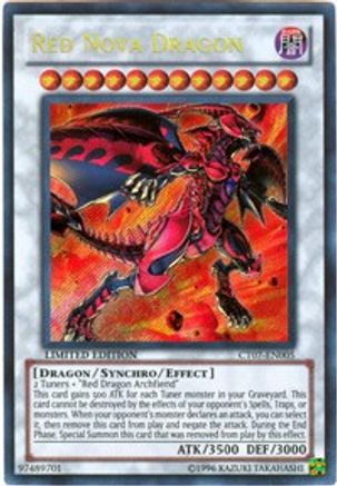 Red Nova Dragon (CT07-EN005) - 2010 Collectors Tins Limited