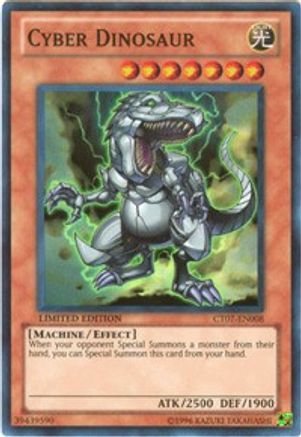 Cyber Dinosaur (CT07-EN008) - 2010 Collectors Tins Limited