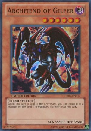 Archfiend of Gilfer - CT07-EN014 - 2010 Collectors Tins Limited