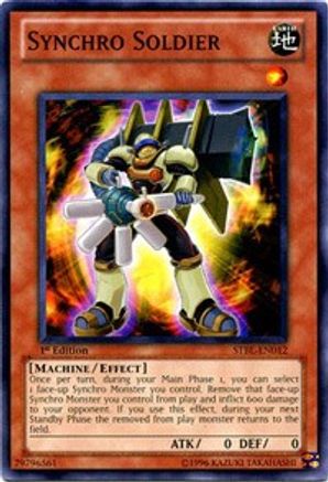 Synchro Soldier (STBL-EN012) - Starstrike Blast 1st Edition