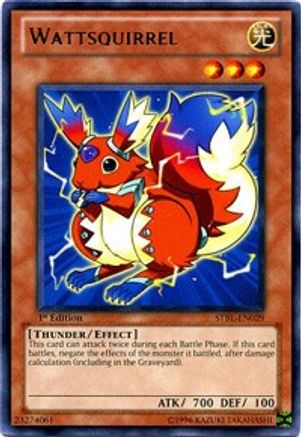 Wattsquirrel (STBL-EN029) - Starstrike Blast 1st Edition