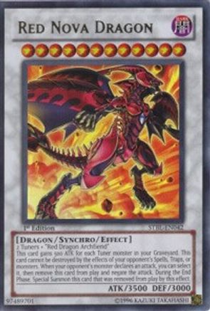 Red Nova Dragon (STBL-EN042) - Starstrike Blast 1st Edition