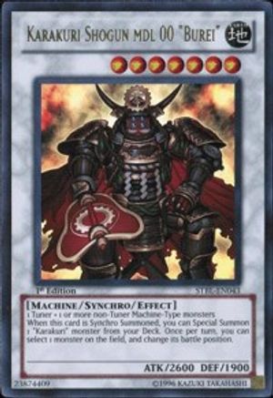 Karakuri Shogun mdl 00 "Burei" (STBL-EN043) - Starstrike Blast 1st Edition