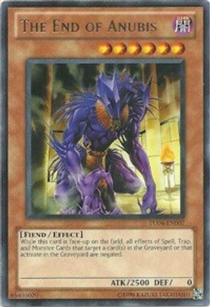 The End of Anubis (TU04-EN007) - Turbo Pack: Booster Four Unlimited