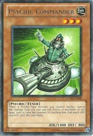 Psychic Commander (TU04-EN008) - Turbo Pack: Booster Four Unlimited