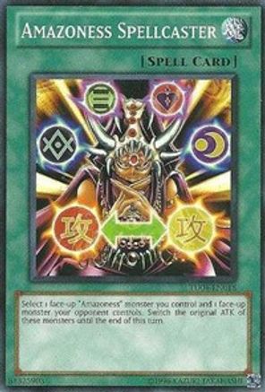 Amazoness Spellcaster - TU04-EN018 - Turbo Pack: Booster Four Unlimited