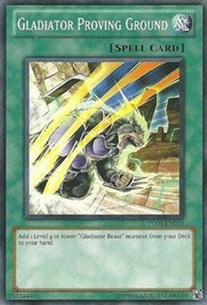 Gladiator Proving Ground (TU04-EN019) - Turbo Pack: Booster Four Unlimited