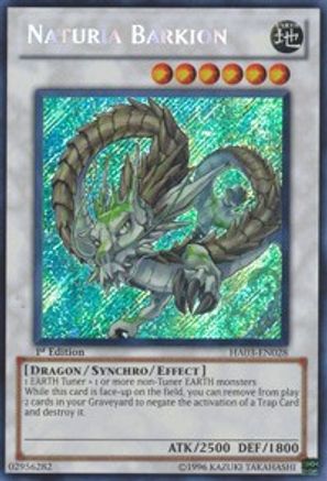 Naturia Barkion (HA03-EN028) - Hidden Arsenal 3 Unlimited